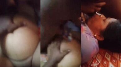 Chubby Slutty Aunty Rammed Two Horny Neighbours